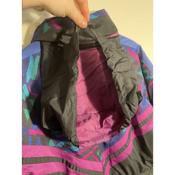 Vintage Fila Team Italia Ski Jacket Coat Hooded Retro Thermore Size 46 - Picture 12 of 15